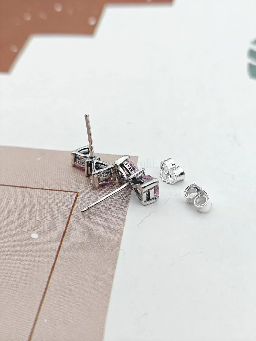 Pandora Bow Stud Earrings